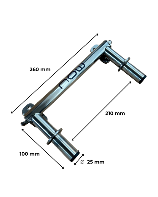 KIT PERNO OSCILLANTE DOPPIO passerella (universale)